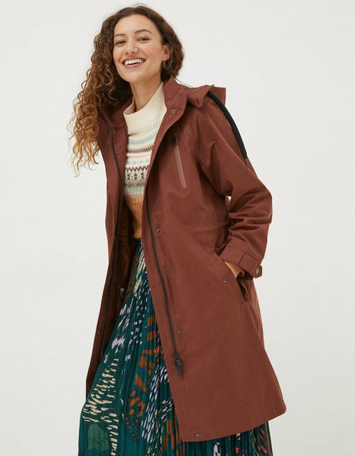 Juno Waterproof Long Coat