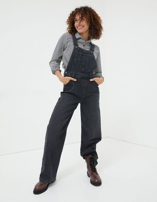 Lewes Slim Leg Denim Dungarees