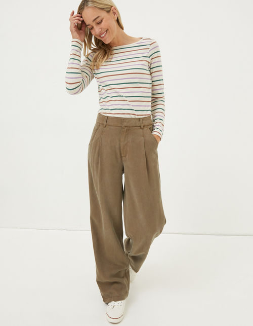 Blake Wide Leg Drape Trouser