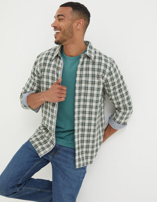 Mens Chesil Grid Check Shirt