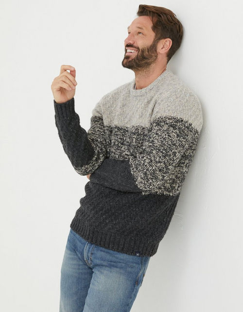 Mens Calder Ombre Crew Neck...