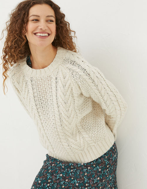 Candice Cable Crew Jumper