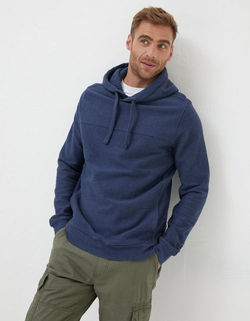 Mens Twill Textured Hoodie