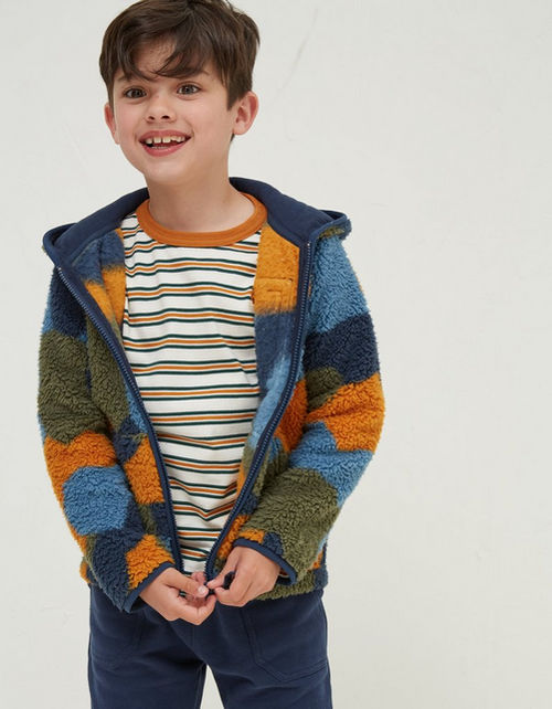 Kid's Camo Fleece Zip Up...