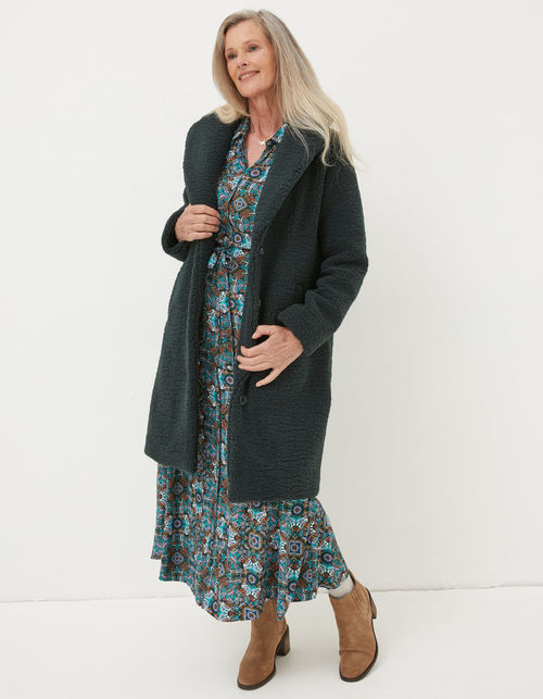 Mylah Teddy Longline Coat