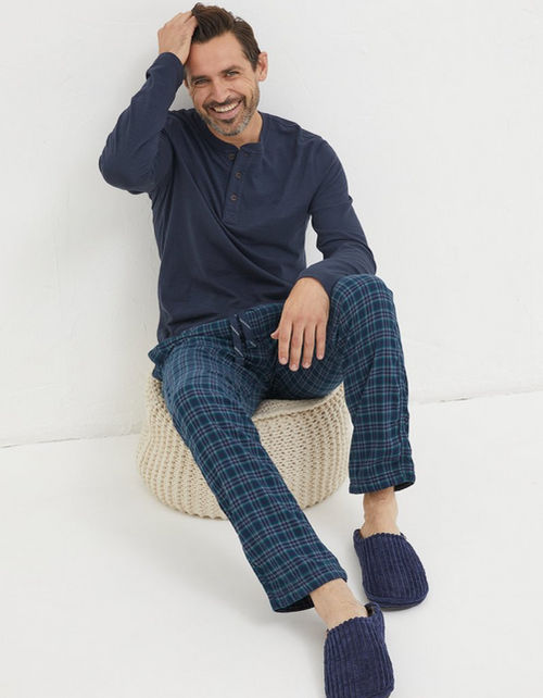 Mens Kinsale Check Pyjama...