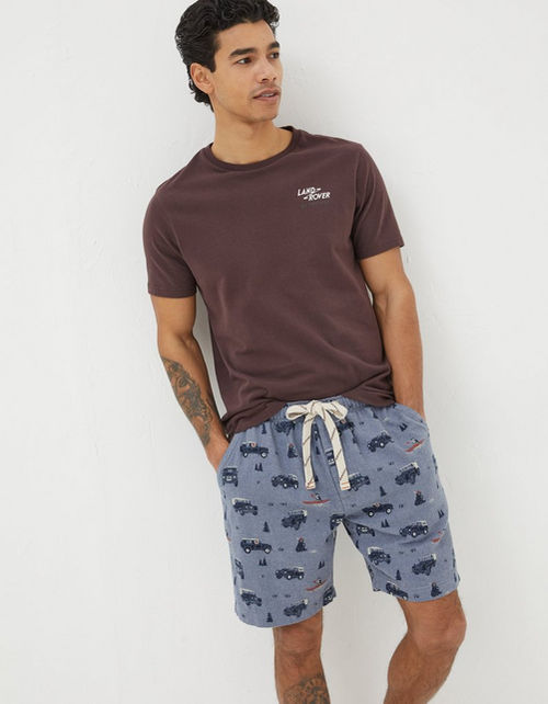 Mens Land Rover Pyjama Shorts