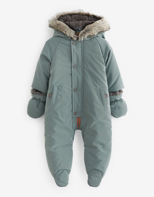 Kid's Solid Snowsuit