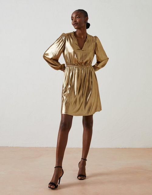 Annabelle Metallic Dress