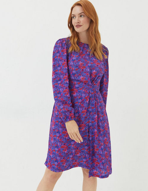 Annie Painterly Floral Dress