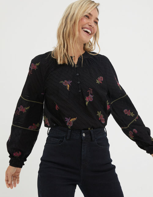 Chessie Embroidered Blouse