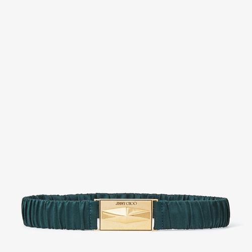 Diamond Ruched Belt