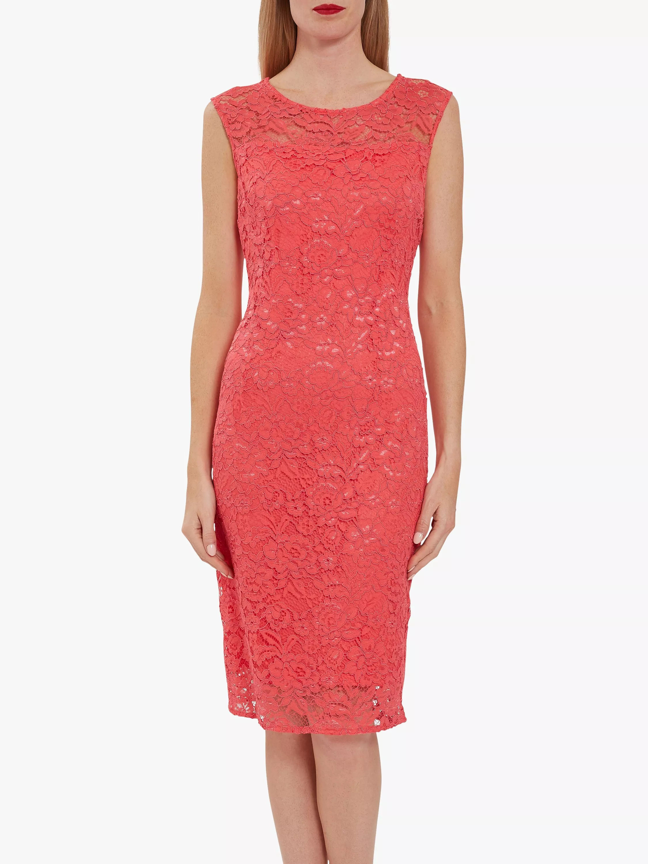Gina bacconi janice embroidered dress hotsell