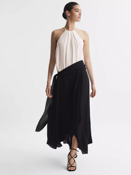Natalia Color BLock Maxi Dress Natalia Color BLock Maxi Dress