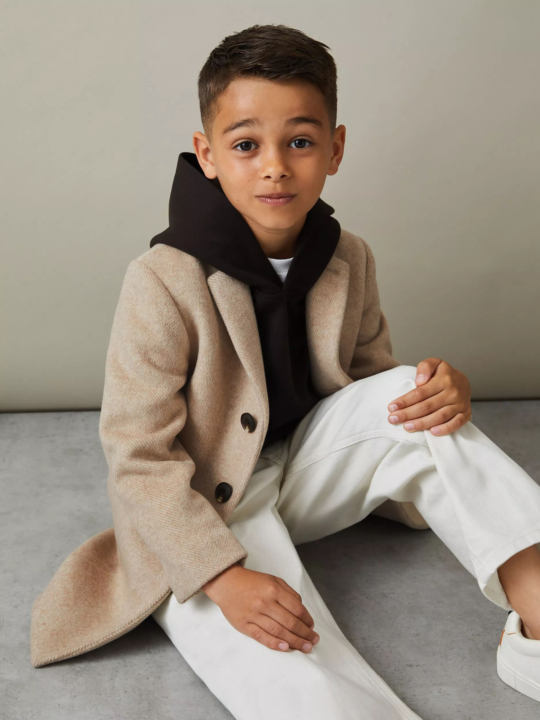 Reiss wool blend coat sale