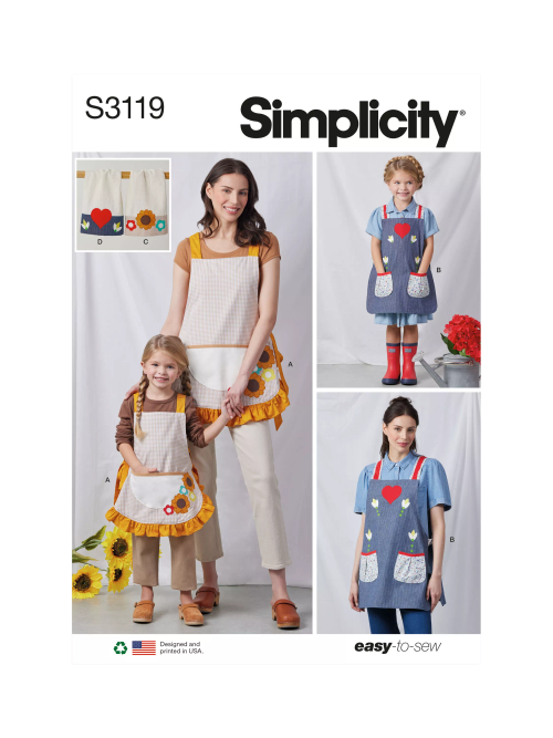 Simplicity Aprons and Tea...