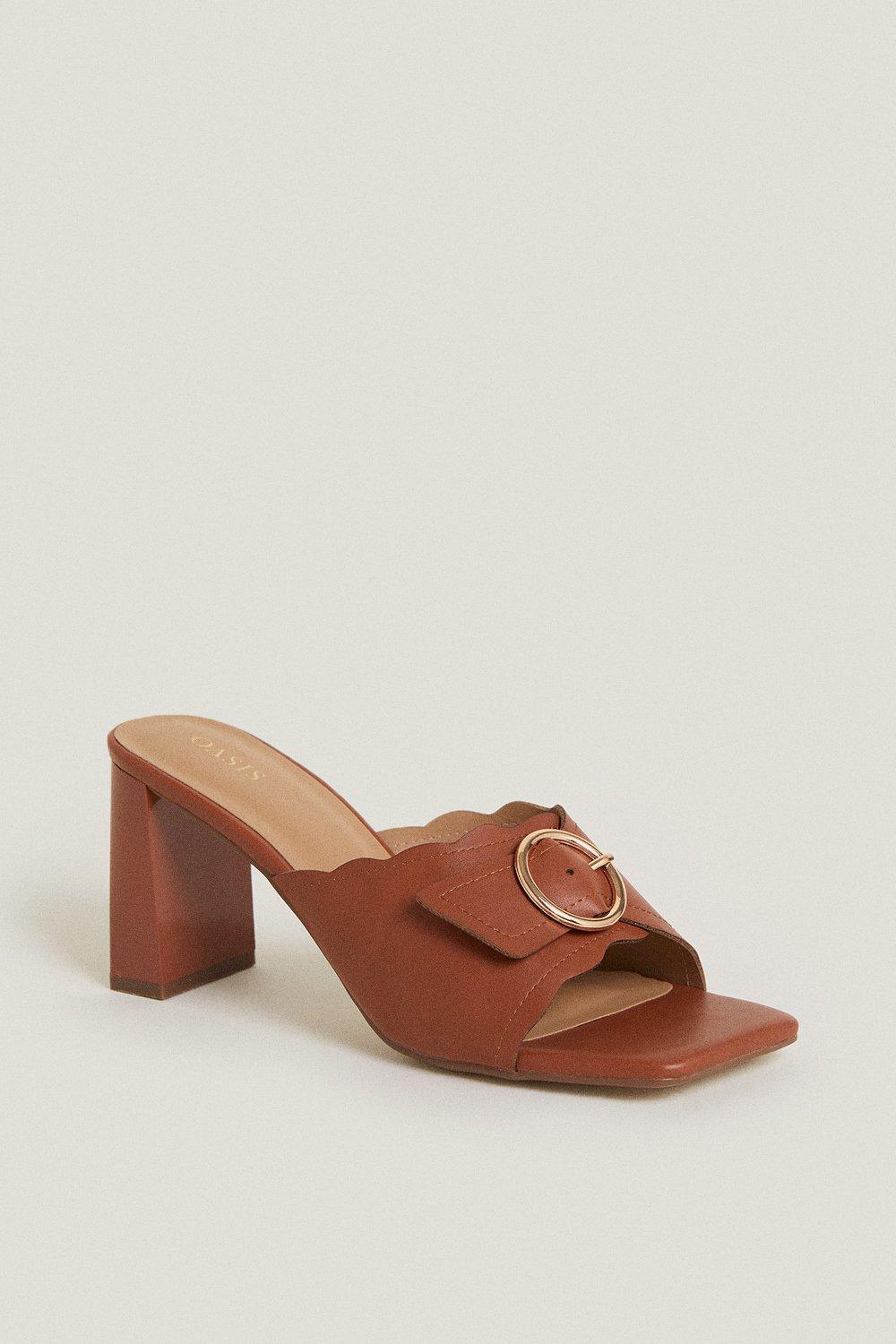 Oasis camilla cuban heel best sale boot