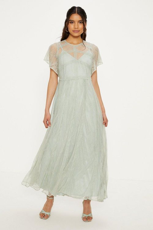 Premium Delicate Lace Maxi...