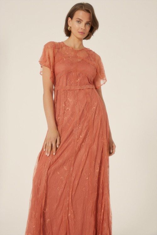 Premium Delicate Lace Maxi...