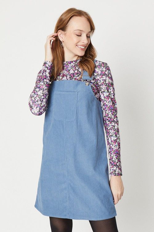 Cord Pocket Front Dungaree...