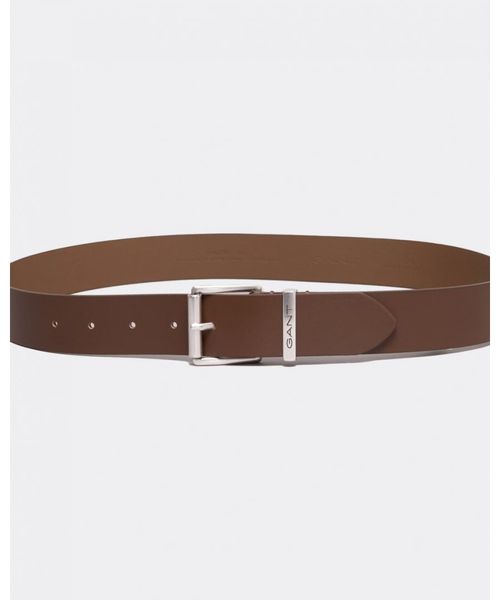 Gant Mens Logo Leather Belt -...