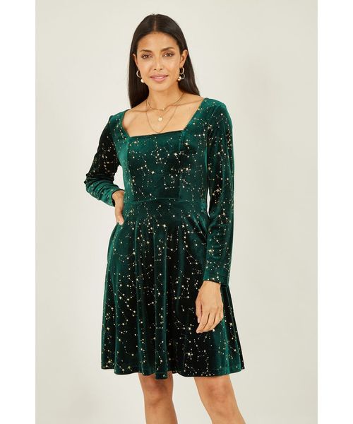 Mela London Womens Green Star...