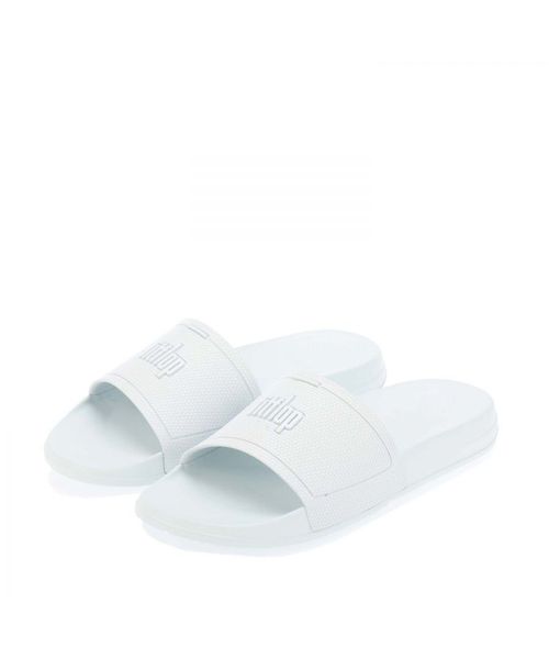 Fitflop Womenss Fit Flop iQushion Two-Bar Buckle Slide Sandals in ...