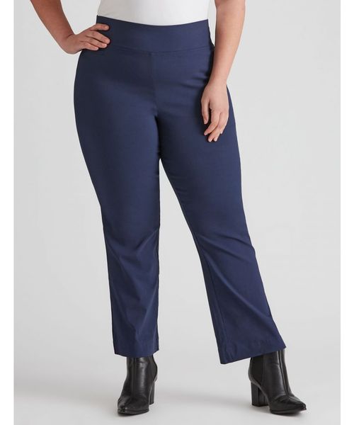 Autograph Womens Short Length Two Way Stretch Pants - Plus Size