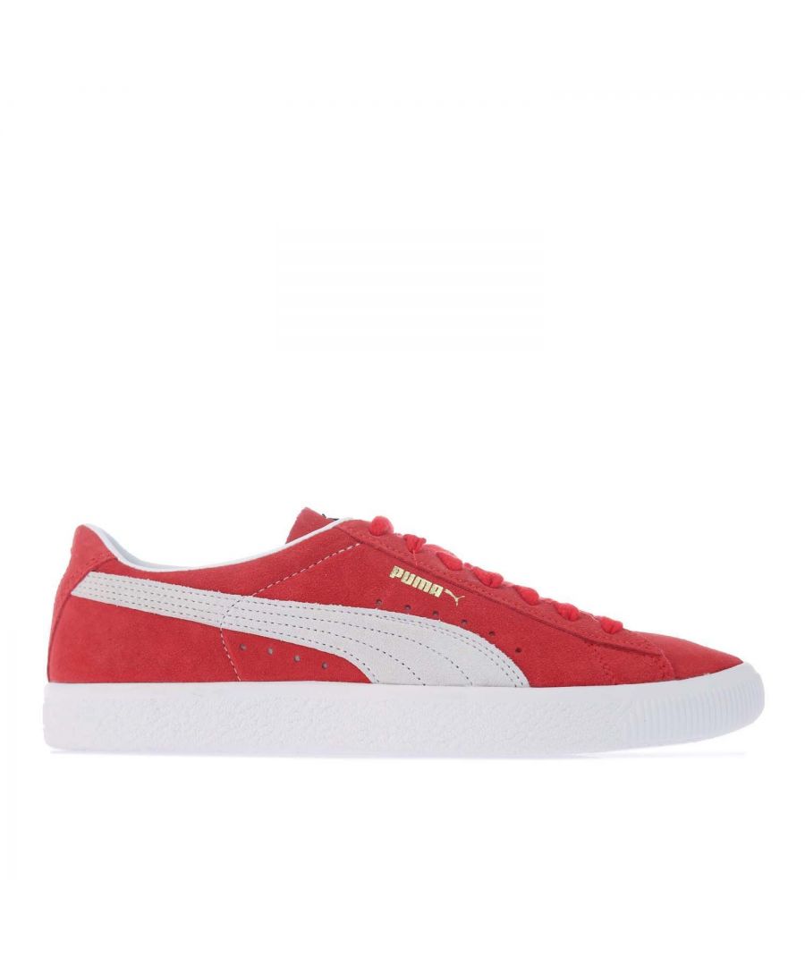 Red puma suede size 6 sale