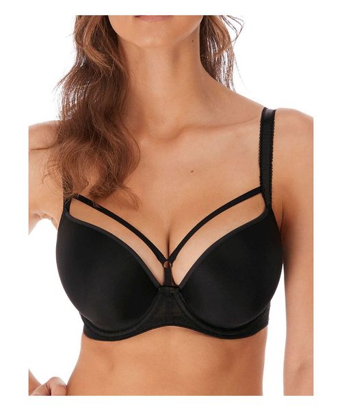 Snapshot Noir Demi Plunge Moulded Bra from Freya