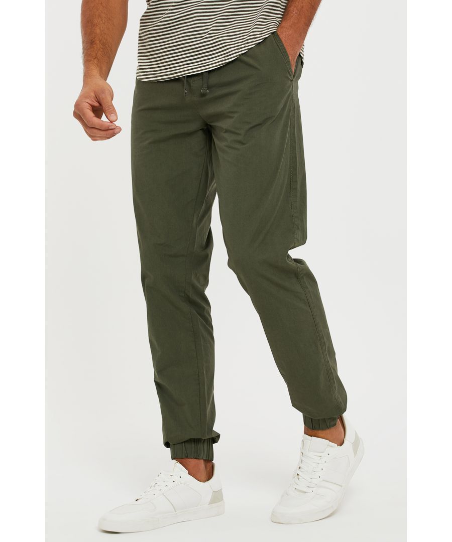 Cuffed hot sale khakis mens