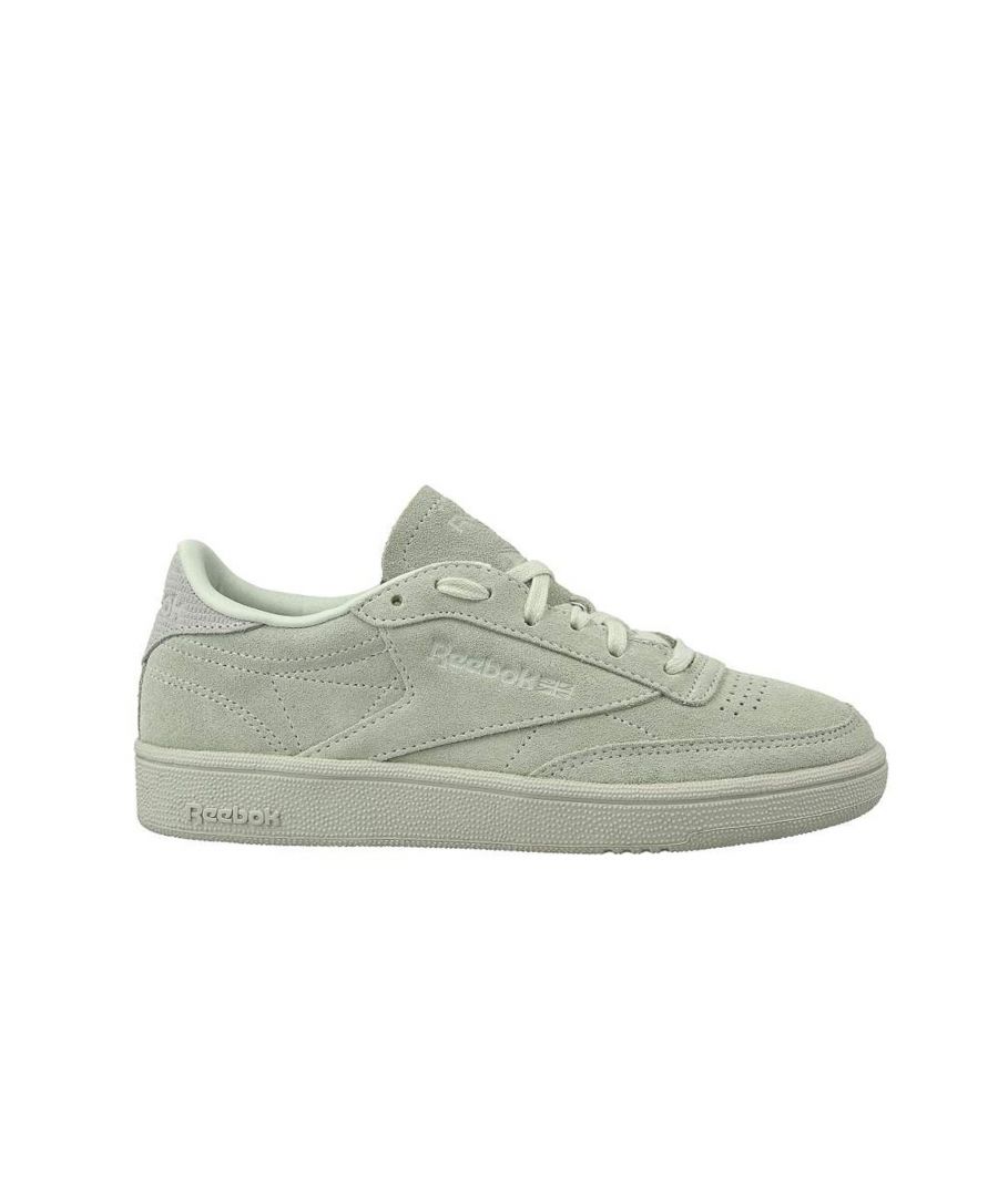 Reebok suede trainers outlet