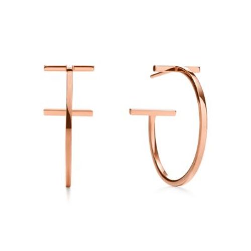 Tiffany T hoop earrings in...