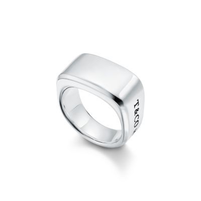 Makers narrow slice ring sale in sterling silver