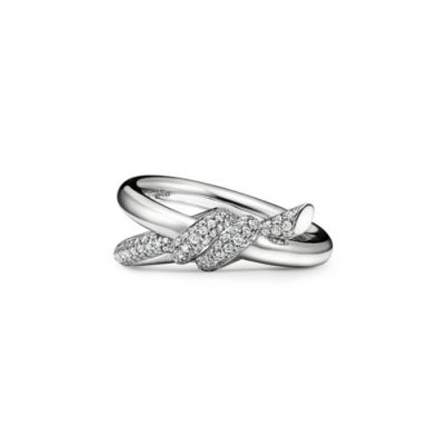 Tiffany Knot Double Row Ring...