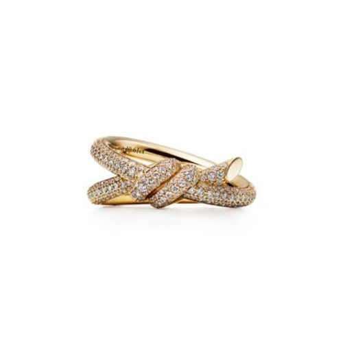 Tiffany Knot Double Row Ring...