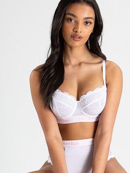 Pour Moi Logo Underwired Bra...