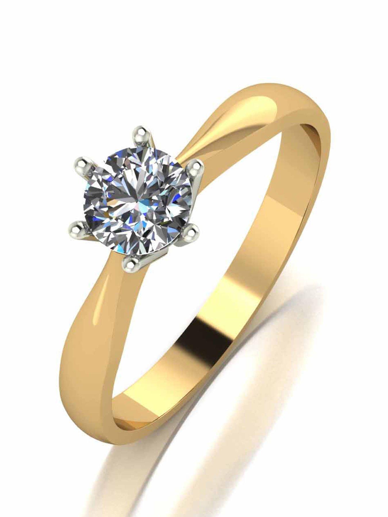 9 carat moissanite deals