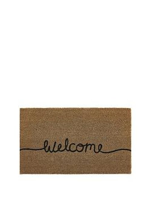 My Mat Welcome Coir Doormat