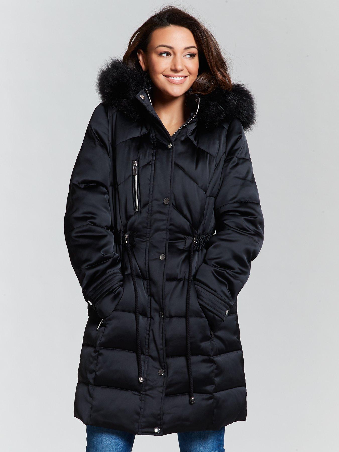 Michelle keegan sales black parka