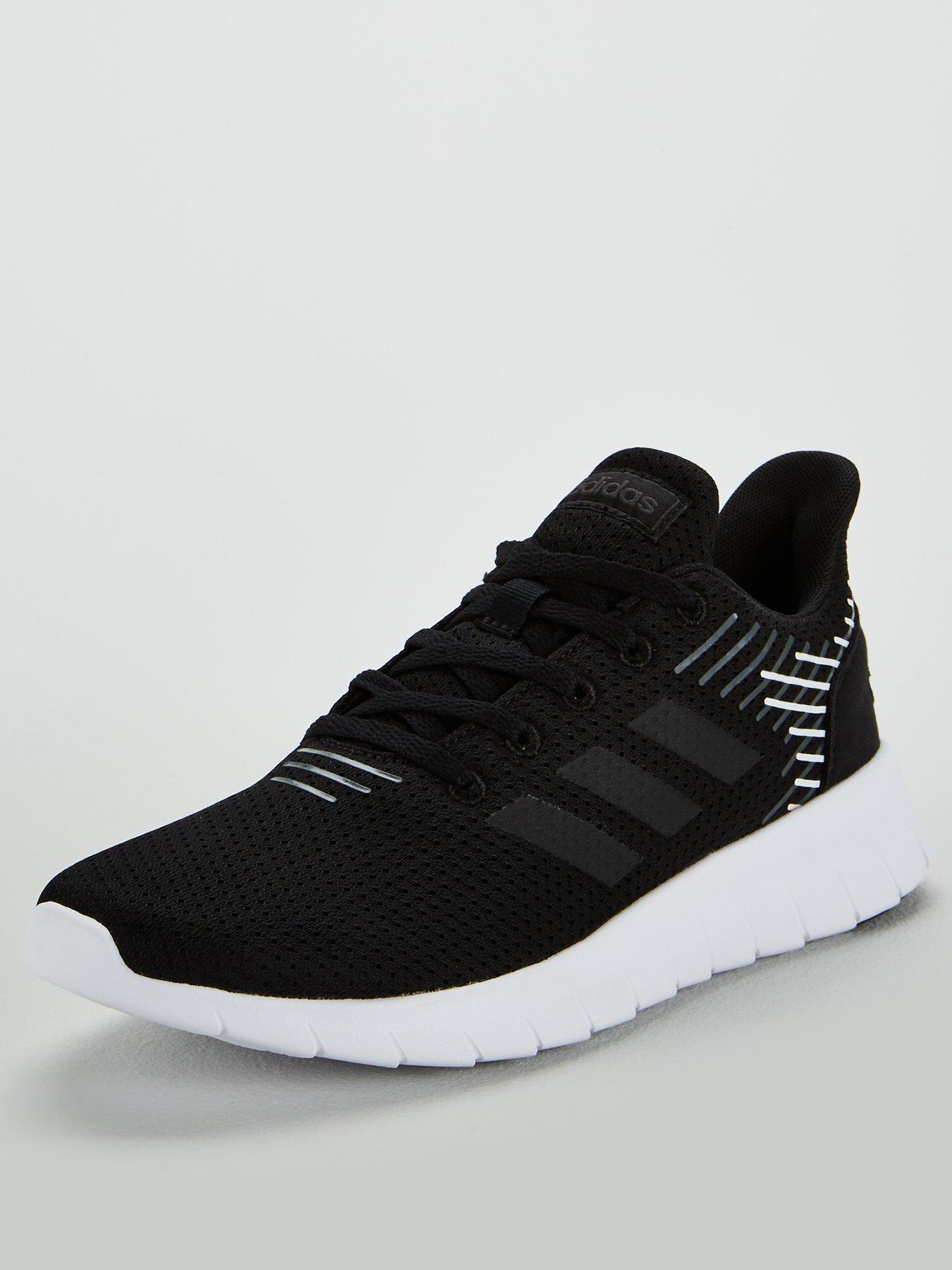 adidas asweerun black and white