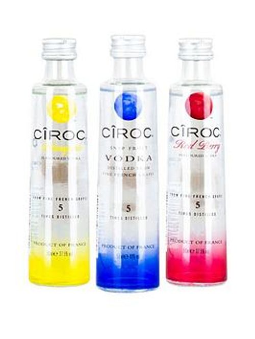 Ciroc Vodka Taster Set 3X 50Ml