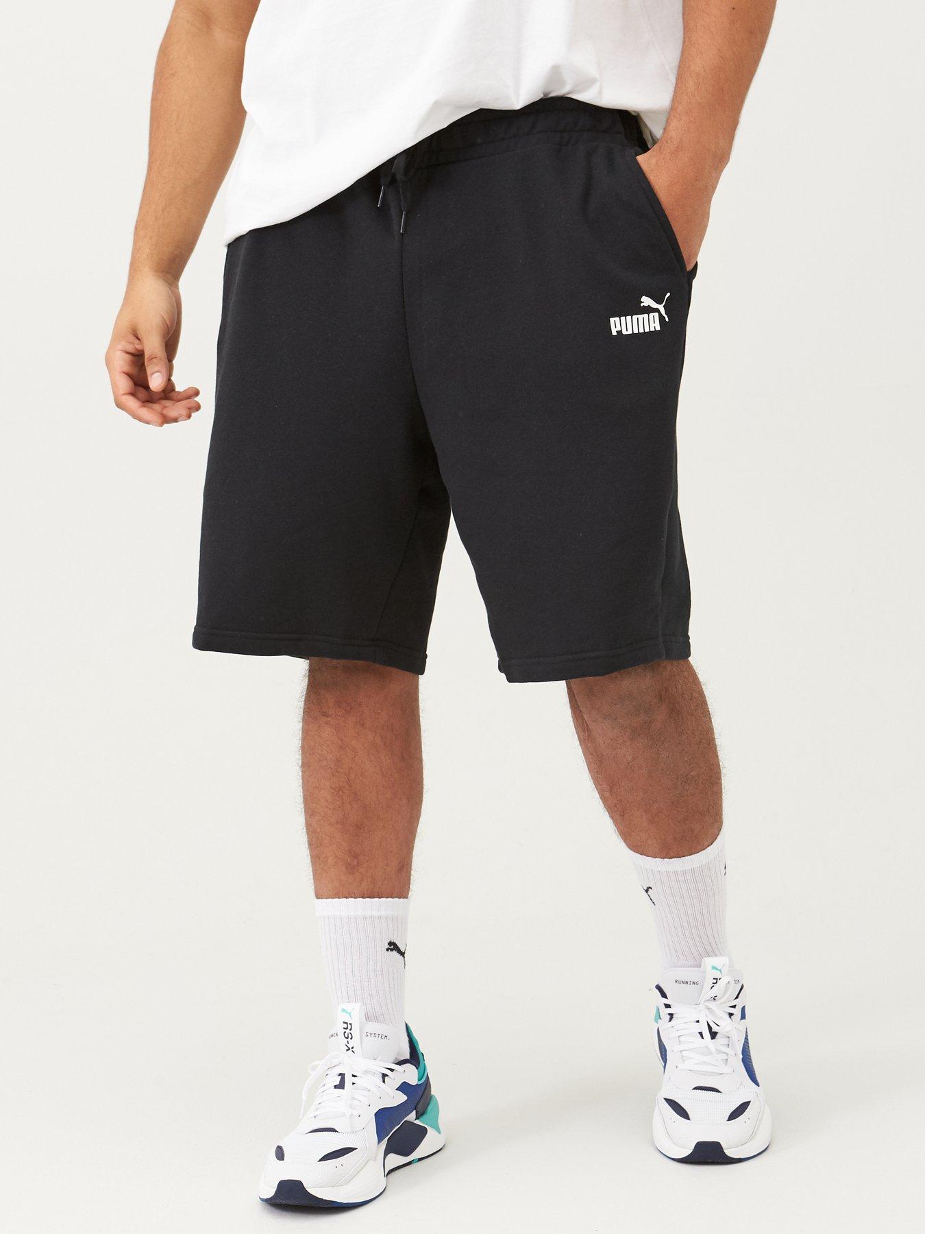Puma Plus Size Mens Essentials Sweat Shorts Grey 19.50 Grazia