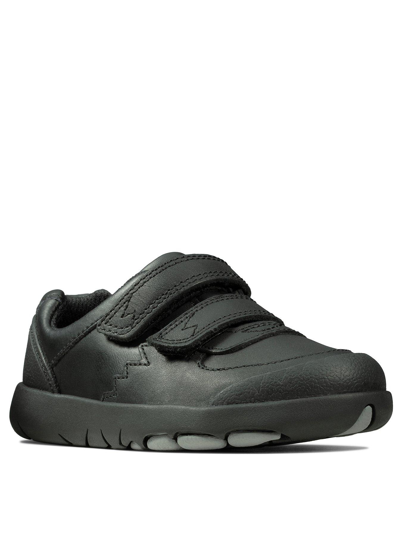 clarks rex pace school shoes