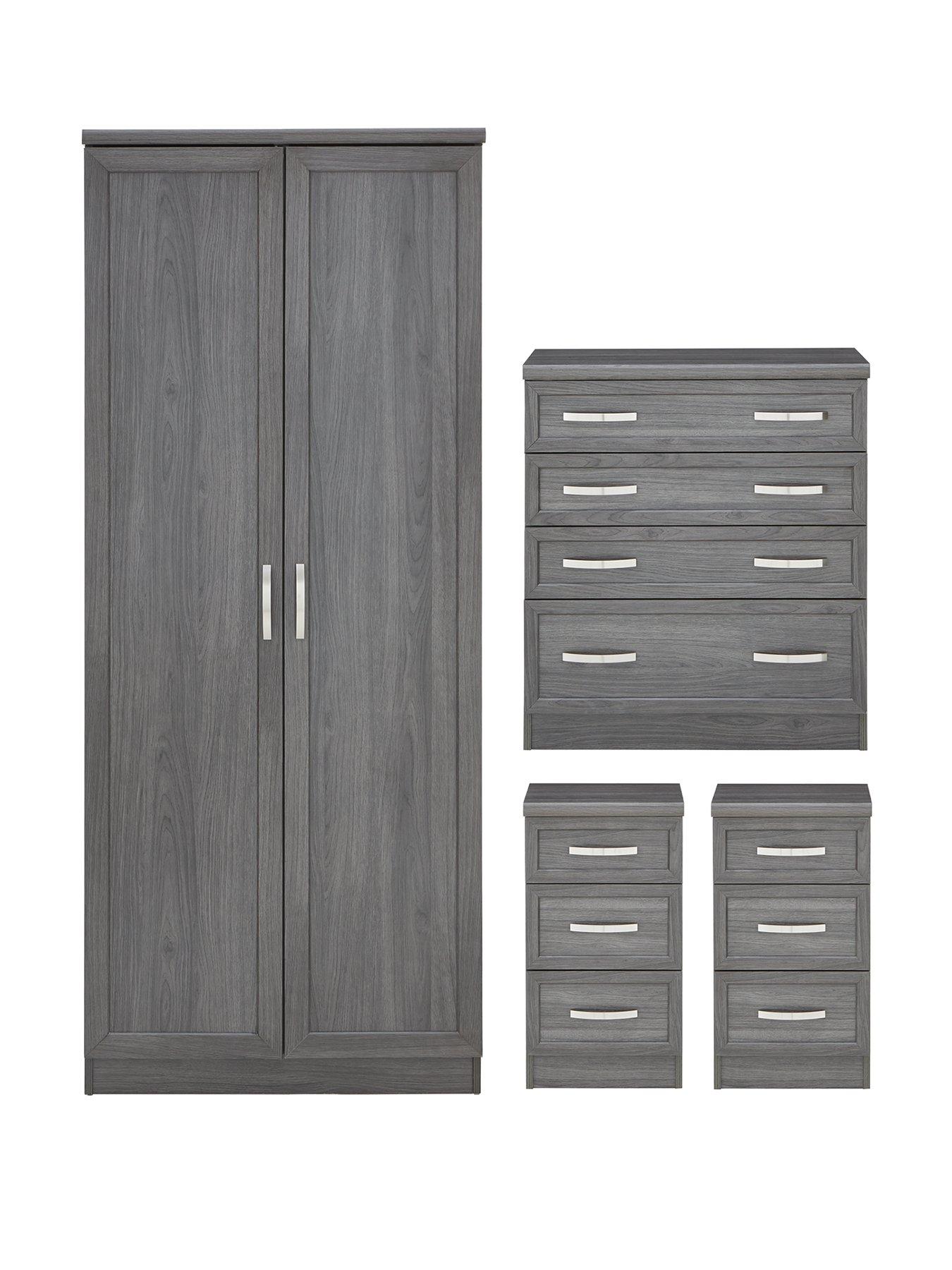 Camberley 4 door 3 2024 drawer mirrored wardrobe