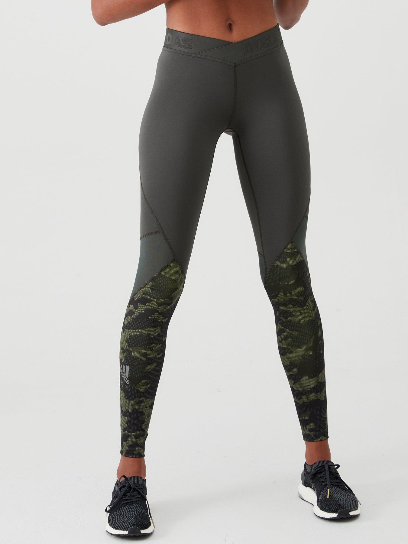 adidas alphaskin camo leggings