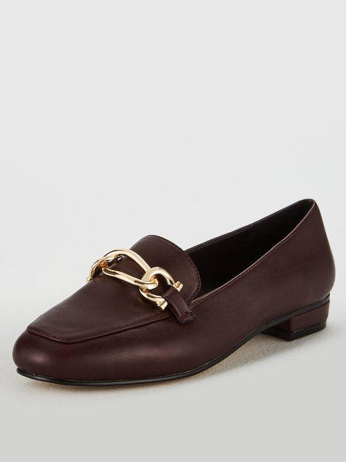 Carvela Marble Chain Loafers Wine Compare Grazia