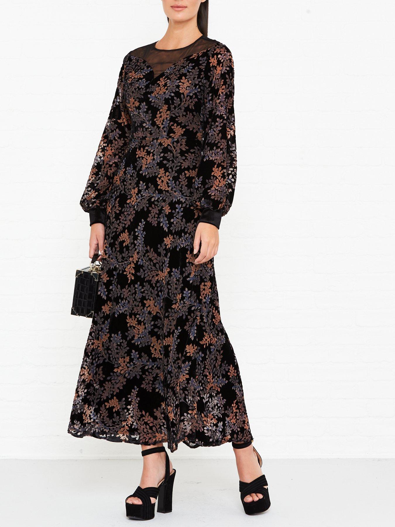 yas jungle maxi dress