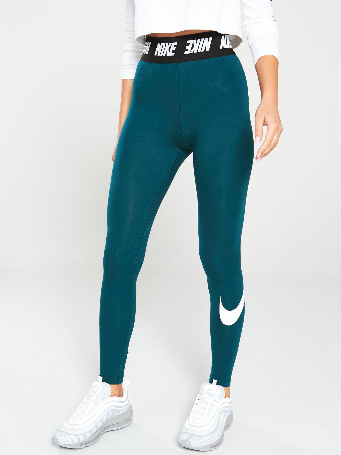 nike turquoise leggings