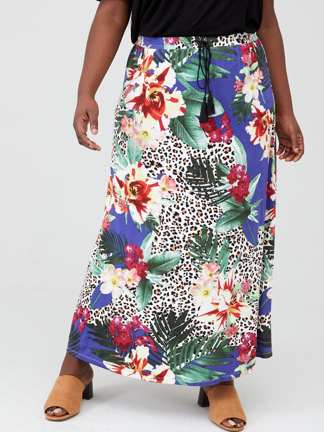 michelle keegan burnout maxi skirt